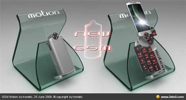 Tronatic Motion GSM 2010 Mobile-новые концепты телефонов